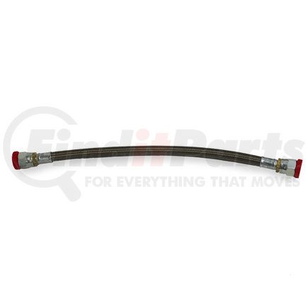 Velvac 142524 Air Compressor Discharge Hose, Hose Assembly, 5/8" X 24"