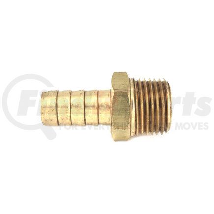 Velvac 149005 Vacuum Hose Fitting, Nipple, 1/2" x 1/2"