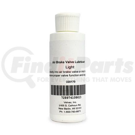 Velvac 320171 Silicone Lubricant, Light Weight Oil of 4 oz bottles