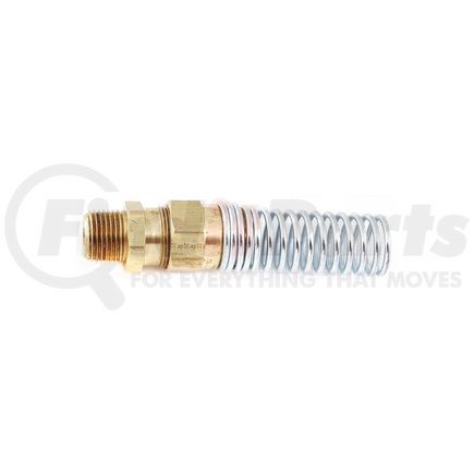 Velvac 500078 Reusable Air Hose Fitting, Assembly with Spring, 1/2" x 3/8"