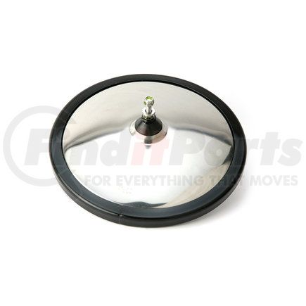 Velvac 708604 K-10 Eyeball Mirror - 10" Eyeball Convex Mirror, Black ABS