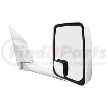 Velvac 715418 2020 Mirror System - Standard Head, White, 102" W, Right Side