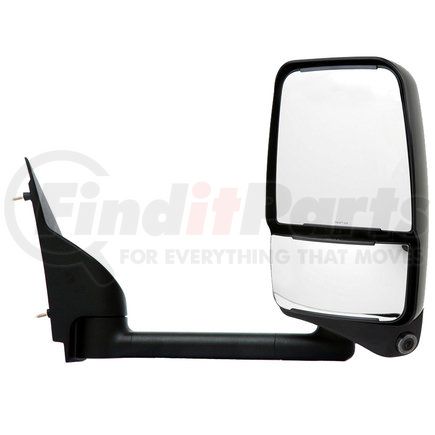 Velvac 719354 2020 Mirror System - Deluxe Head Mirror, Black, 102" W, Right Side