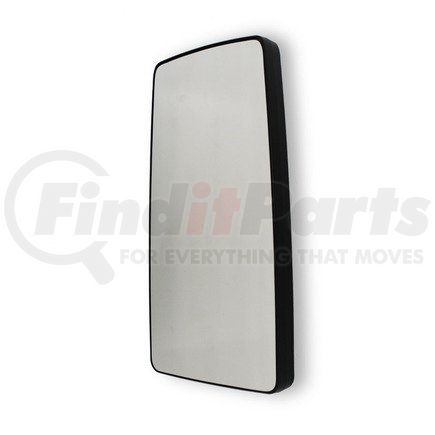 Velvac V154003107 Flat Glass Kit - Model 400, Black, Heated, Glass Size 7" W x 6-3/8" H