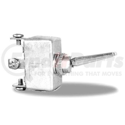 Velvac 090184 Heavy Duty Single Pole Toggle Switch, SPDT Poles, 50 Amp, 6/12/24 VDC, On/Off/On Circuitry, (3) Screw Terminals