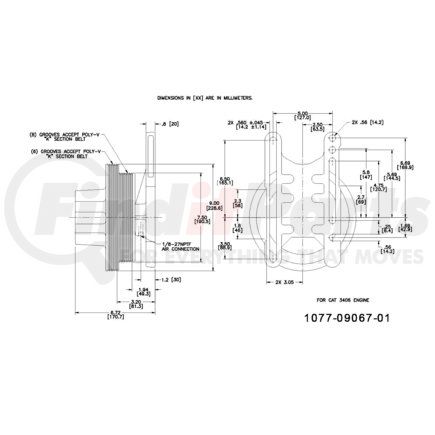 Kit Masters 1077-09067-01 KS Hub - New