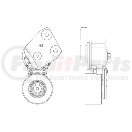 Kit Masters 638671 PolyForce Belt Tnsnr