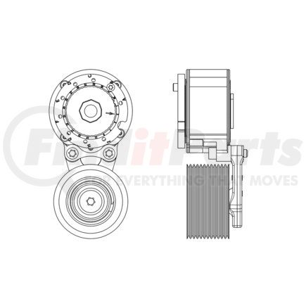 Kit Masters 689475 PolyForce Belt Tnsnr