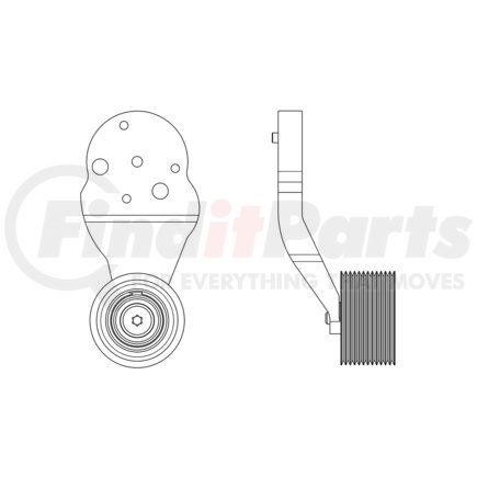 Kit Masters 690384 Bracket/Pulley Assy