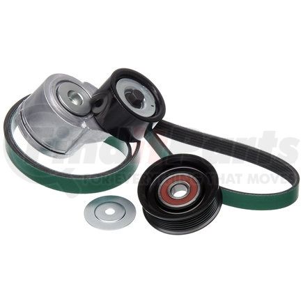 Gates 90K38610HDD Serpentine Belt Drive Component Kit-Accessory Belt Drive Kit Gates 90K-38610HDD