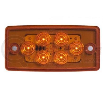 Maxxima M20361Y AMBER FLUSH MOUNT CAB MARKER -