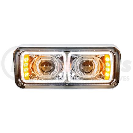 United Pacific 31155 Peterbilt LED Chrome Projection Headlight (Right)