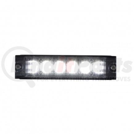 United Pacific 36690 6 High Power LED Warning Light Clear