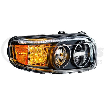 United Pacific 35797 Peterbilt 388/389 LED Headlight (RH/Black)