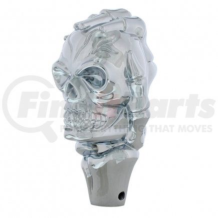 United Pacific 70681 Chrome Skull Speed Shift Knob (Universal Fit)