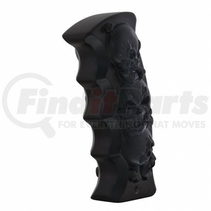 United Pacific 70657 Black Skulls Pistol Grip Gearshift Knob