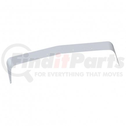 United Pacific 29010 Stainless Bug Deflector For Kenworth W900B