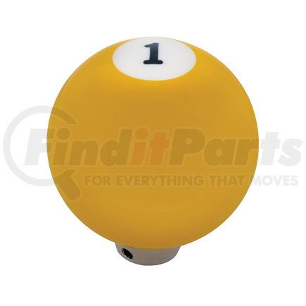 United Pacific 70661 Pool Ball Shift Knob Number "1"