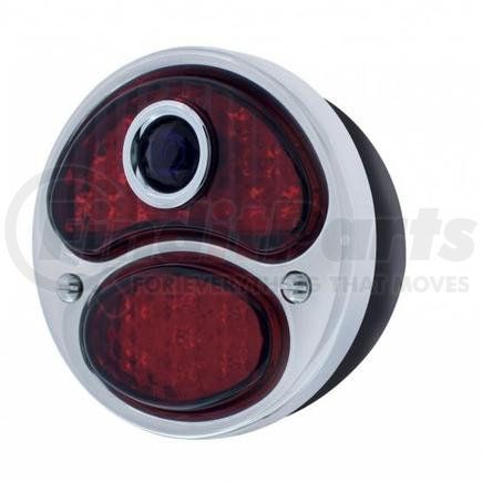 United Pacific FTL2831BD-BAR LED 12V Tail Light with Blue Dot And Black Housing For 1928-31 Ford Model A