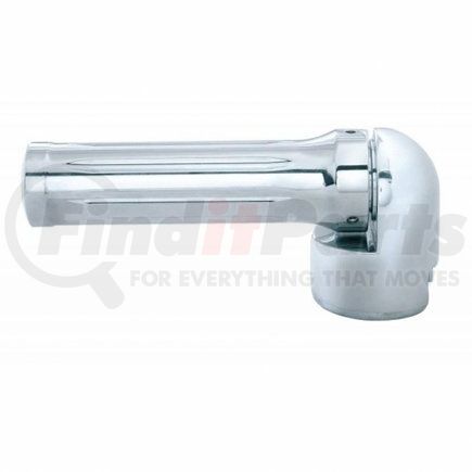 United Pacific 70623 Chrome "Dallas" 13/15/18 Speed Gearshift Knob w/ Adapter - Horizontal