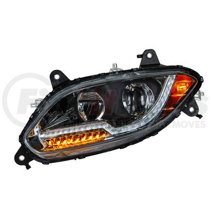 United Pacific 35759 "Blackout" LED Headlight for 2017-2021 International LT Truck - Driver side