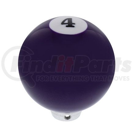 United Pacific 70754 Purple 4 Ball Gearshift Knob