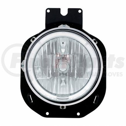 United Pacific 31282 1996-2005 Freightliner Century Crystal Headlight w/ White LED Halo Ring