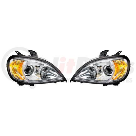 United Pacific 31346 Projection Headlight Assembly Set For 2001-2020 Freightliner Columbia (Pair)