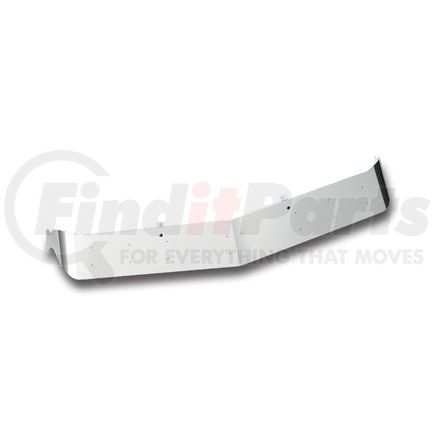 United Pacific 29125 Stainless OEM Style Sunvisor for Mack CH/CX/ Granite/Vision without Roof Fairing