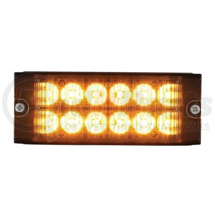 United Pacific 36691 12 High Power LED Warning Light Amber