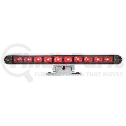 United Pacific 33013 10 LED Dual Function 3rd Brake Light With Swivel Pedestal Base - Red LED/Clear Len