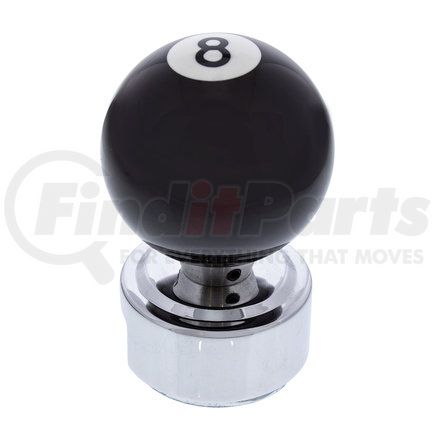 United Pacific 70685 Pool Ball Shift Knob Number "8" For 13/15/18 Speed Eaton Style Shfters