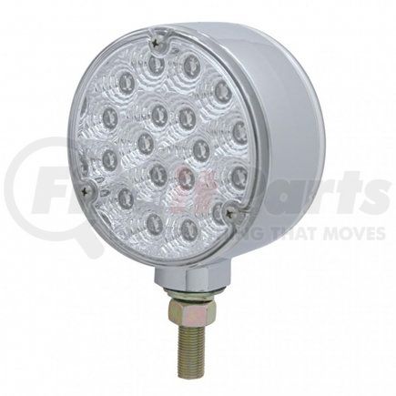 United Pacific 39601 36 LED Reflector Double Face Turn Signal Light - Amber & Red LED/Clear Lens