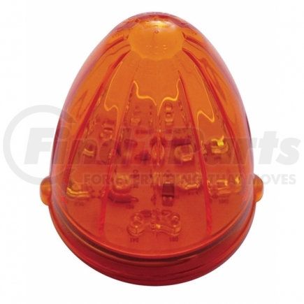 United Pacific 37596B 19 LED Watermelon Grakon 1000 Cab Light - Amber LED/Dark Amber Lens