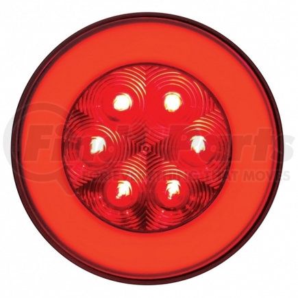 United Pacific 37132BRK GLO Series Tail Light - 21 LED, 4", Red Lens