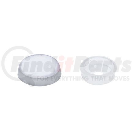 United Pacific 70088-1 Chrome Snap- On Screw Cover for #10/#12 Screws (Bulk)