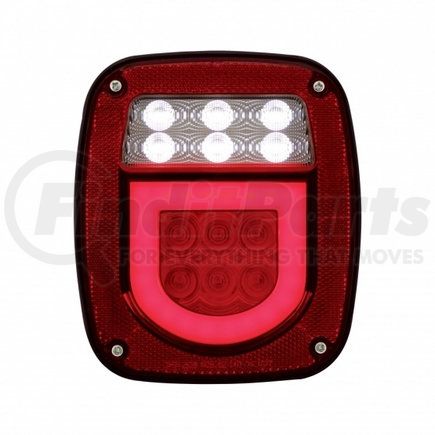 United Pacific 36909 LED "GLO" Universal Combination Tail Light With License Light (Card)