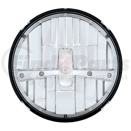 United Pacific 31391 5 High Power LED 7" Dual Function Headlight - Chrome