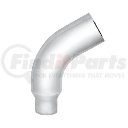 United Pacific PB379-E58-55 Peterbilt 359 Chrome 58 Degree Exhaust Elbow - Reduce 5" O.D. To 5"O.D.