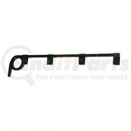 United Pacific 10625 Black Straight Mud Flap Hanger - 1 Coil