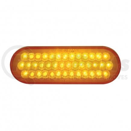 United Pacific 38784B 40 LED Oval Turn Signal Light - Amber LED/Amber Lens