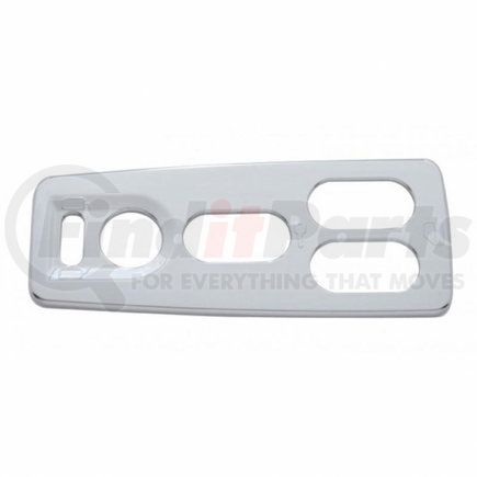 United Pacific 42097 Chrome Window Switch Cover For 2008-2017 Freightliner Cascadia - Driver- 5 Openings