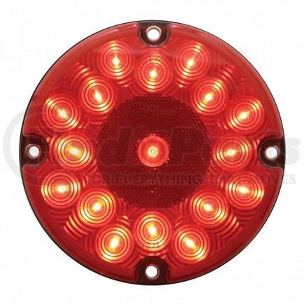 United Pacific 39961B 17 LED 7" Stop, Turn & Tail Light - Red LED/Red Lens