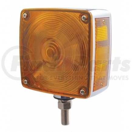 United Pacific 30256 Square Double Face Turn Signal Light w/ Single Stud