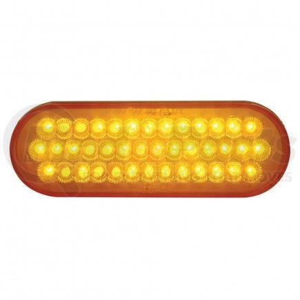 United Pacific 38784 40 LED Oval Turn Signal Light - Amber LED/Amber Lens
