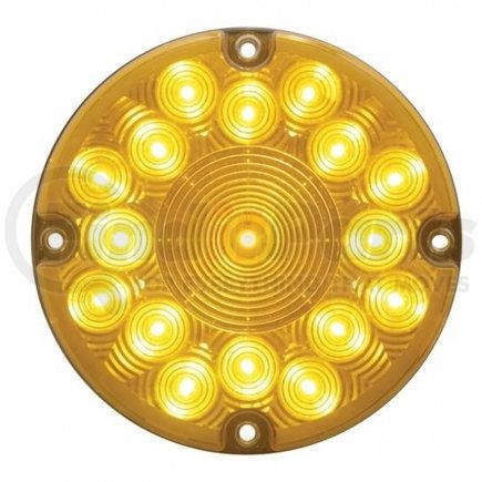 United Pacific 39960B 17 LED 7" Turn Signal Light - Amber LED/Amber Lens