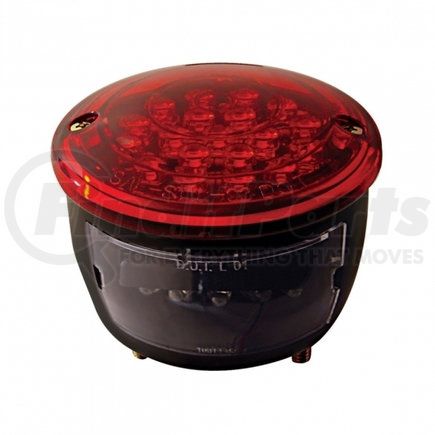 United Pacific 38474B 19 LED Stud Mount Stop, Turn & Tail Light With License Light - Driver