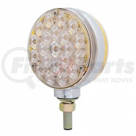 United Pacific 38714 42 LED Double Face Turn Signal Light - Amber LED/Clear Lens