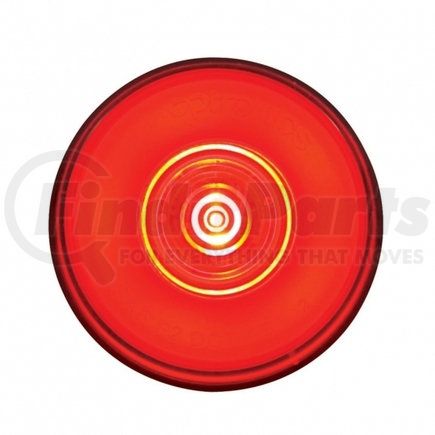 United Pacific 37036 2" GLO Clearance Marker Light with Red LED's and Red Lens