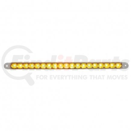 United Pacific 39775 12" Turn Signal Reflector Light Bar- Amber LED/Clear Lens